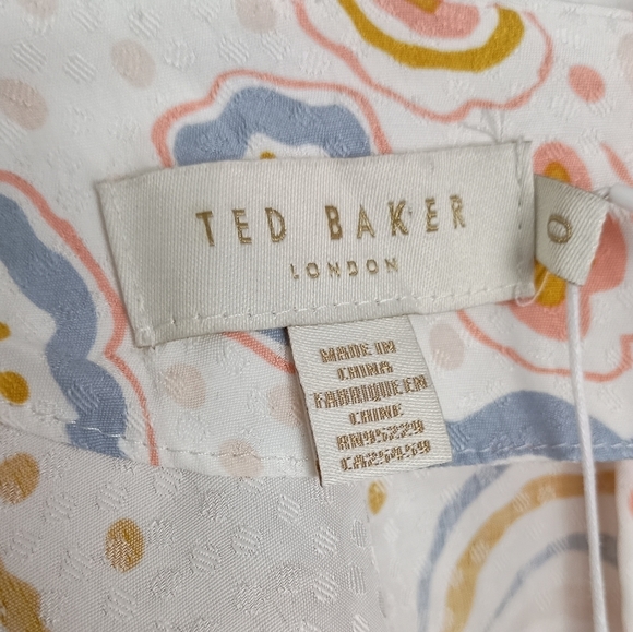 NWT Ted Baker Thelia Exaggerated Sleeve Mini Dress $295 - Picture 12 of 15